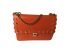 Orange Rivert Design Shoulder Bag